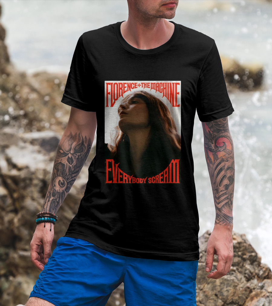 Florence + The Machine Everybody Scream SSE Arena Belfast 2026 T-Shirt