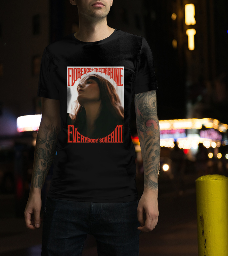 Florence + The Machine Everybody Scream SSE Arena Belfast 2026 T-Shirt