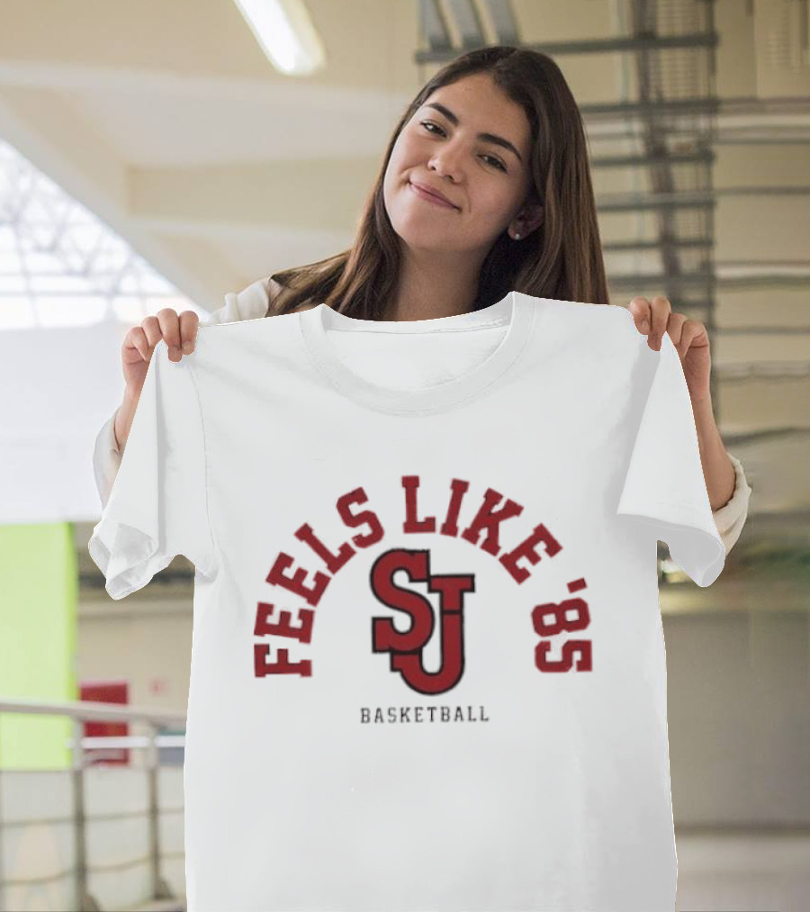 Feels Like '85 St John's Basketball SJ T-Shirt