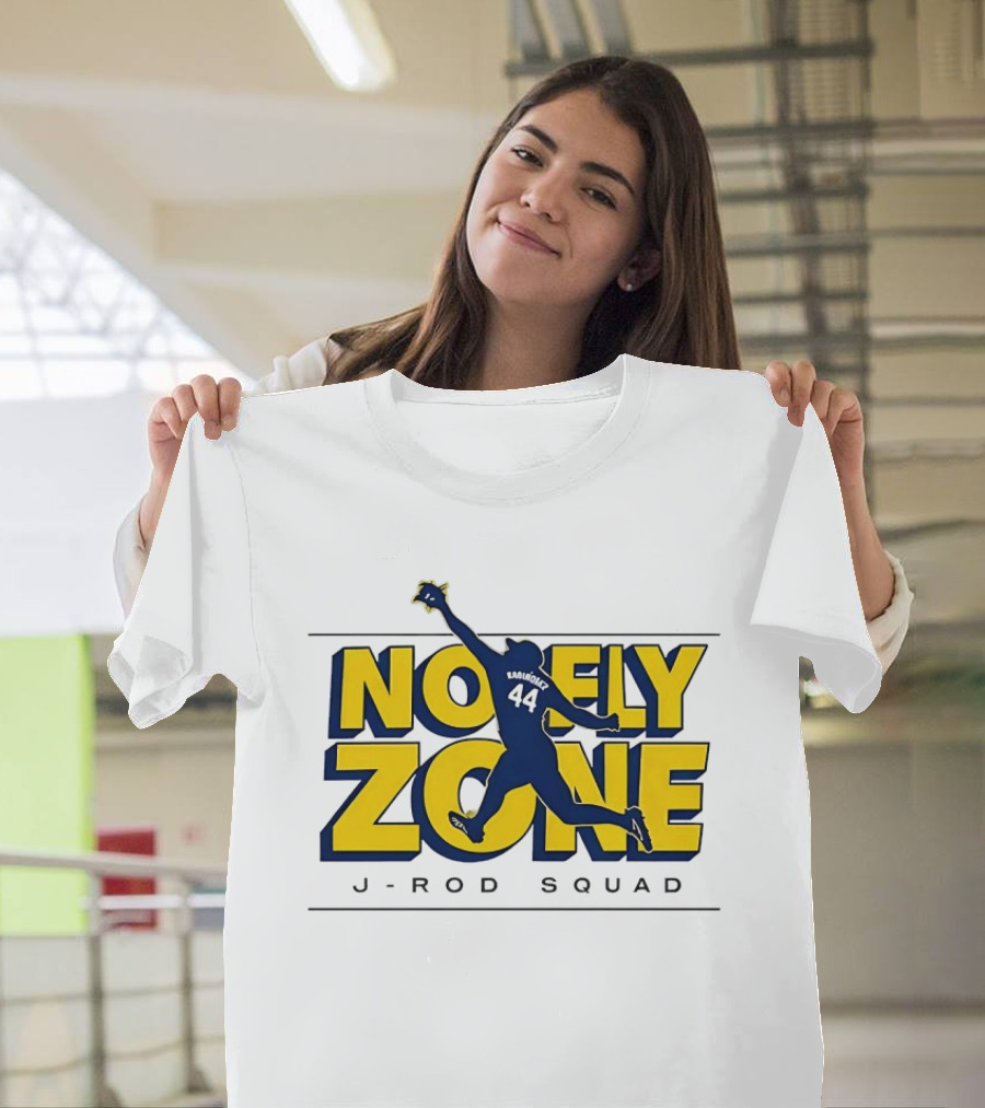 J Rod Squad No Fly Zone Baseball Catch 44 T-Shirt