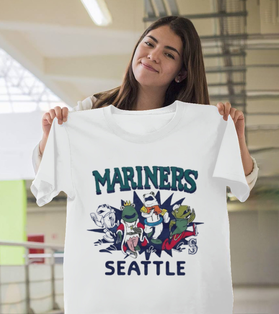 Mariners Seattle Frogs Racing Team T-Shirt