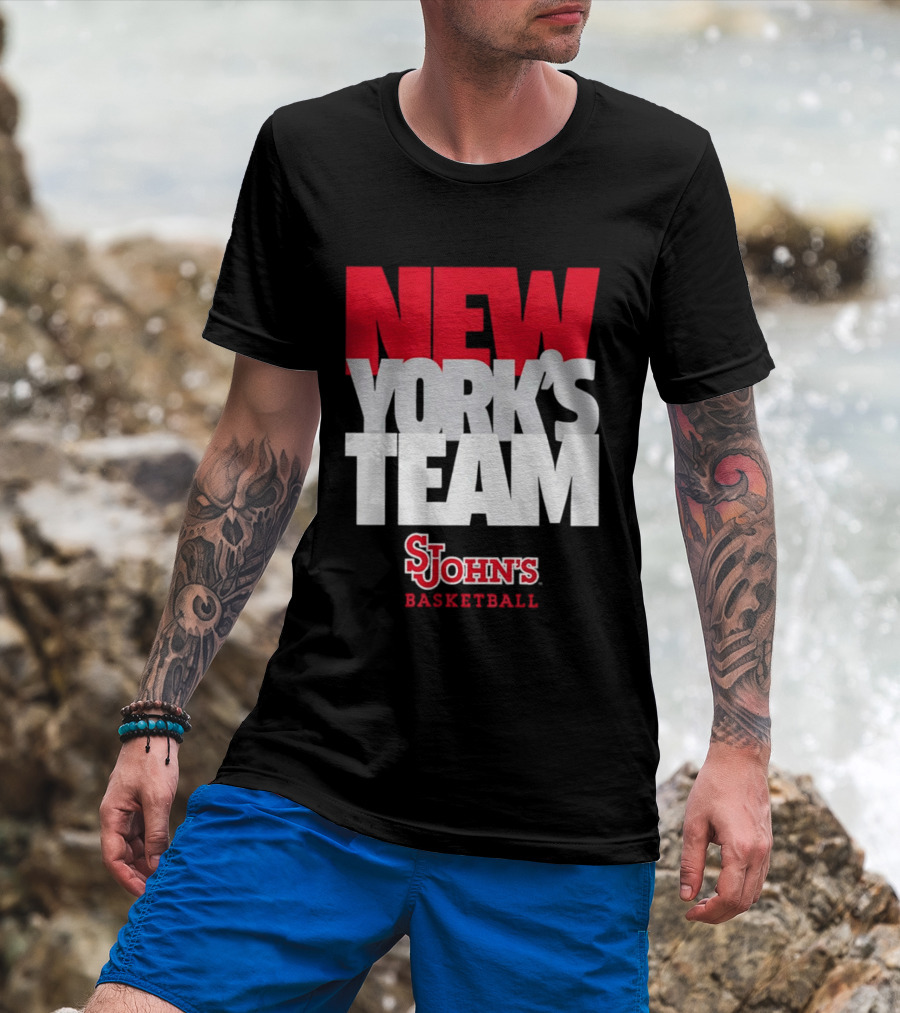 New York's Team St John's Basketball T-Shirt