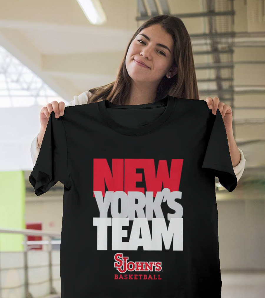 New York's Team St John's Basketball T-Shirt