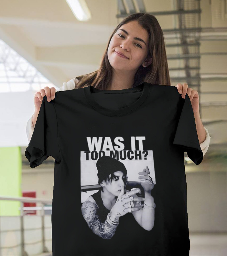 BTS Jungkook Was It Too Much Tattoo T-Shirt