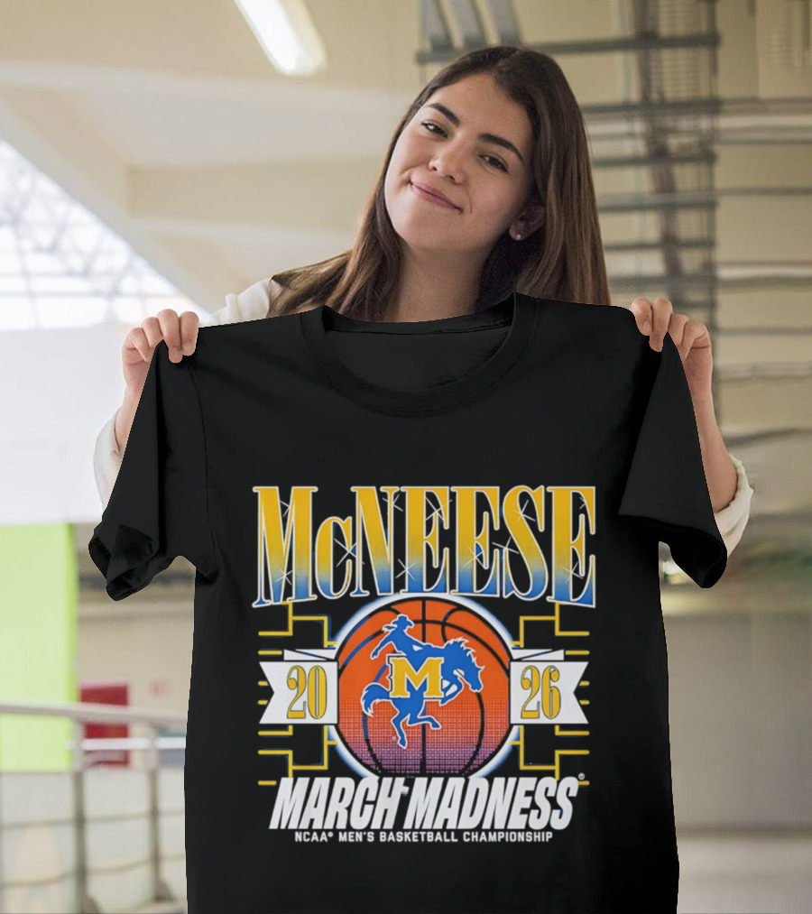 McNeese Cowboys 2026 NCAA Men's Basketball Championship March Madness T-Shirt