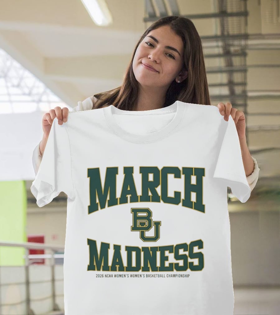 Baylor Bears 2026 NCAA Women's Basketball March Madness Championship T-Shirt