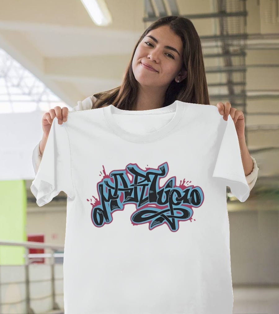 Social Outkast Martirio Graffiti T-Shirt