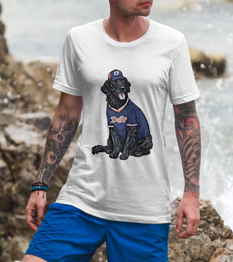 Keith Hernandez 17 New York Mets Duffy Jersey Dog T-Shirt