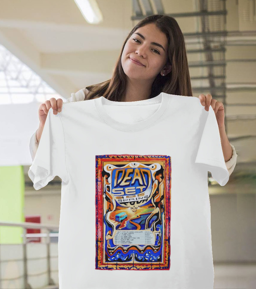 Dead Set 805 Spring Tour Skull And Van April 2026 Dates T-Shirt