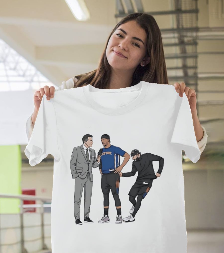The Butt Slap New York Knicks Interview Scene T-Shirt