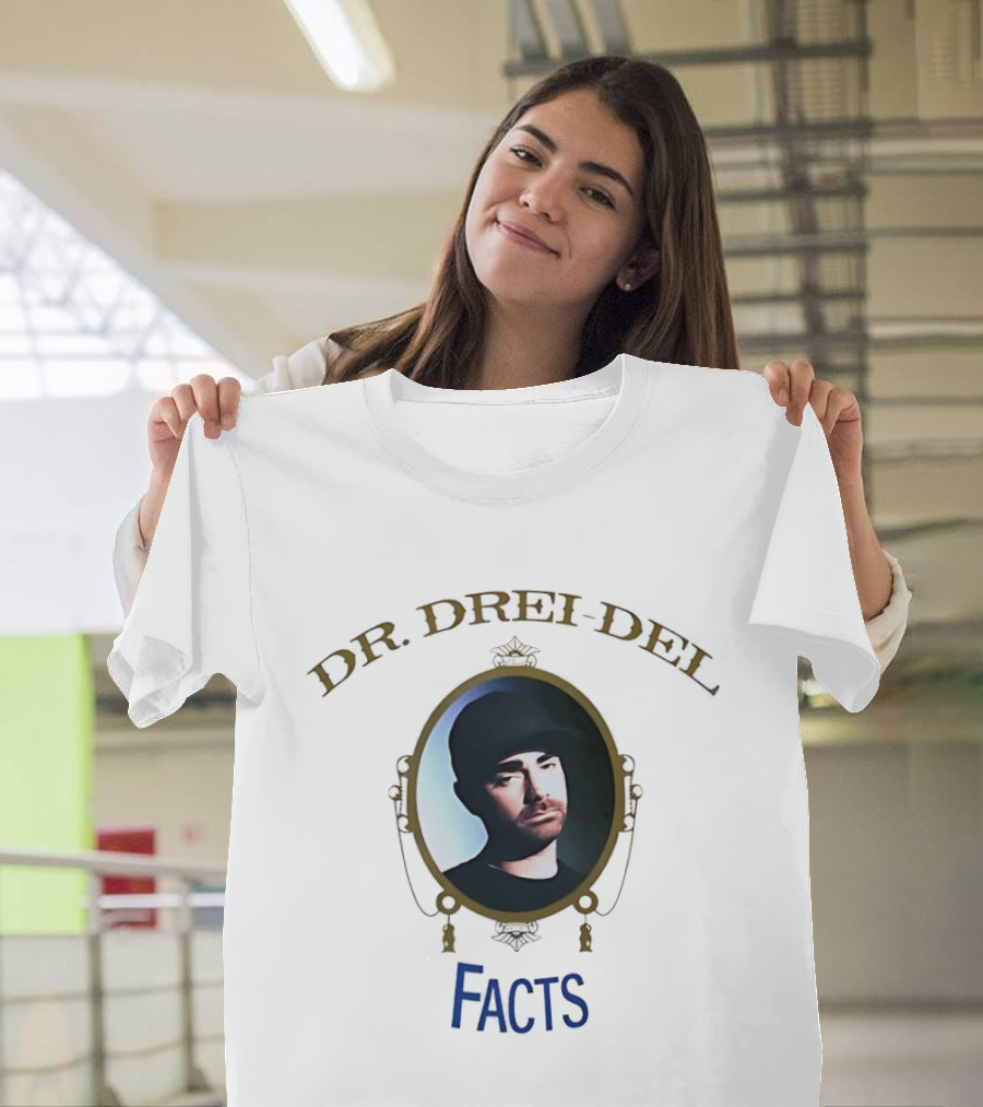 Dr Dreidel Facts Hip Hop Parody Hanukkah Humor T-Shirt
