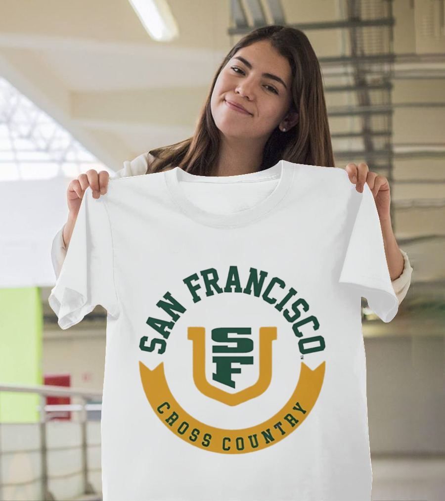 USFCA SF San Francisco Cross Country NCAA Men's T-Shirt