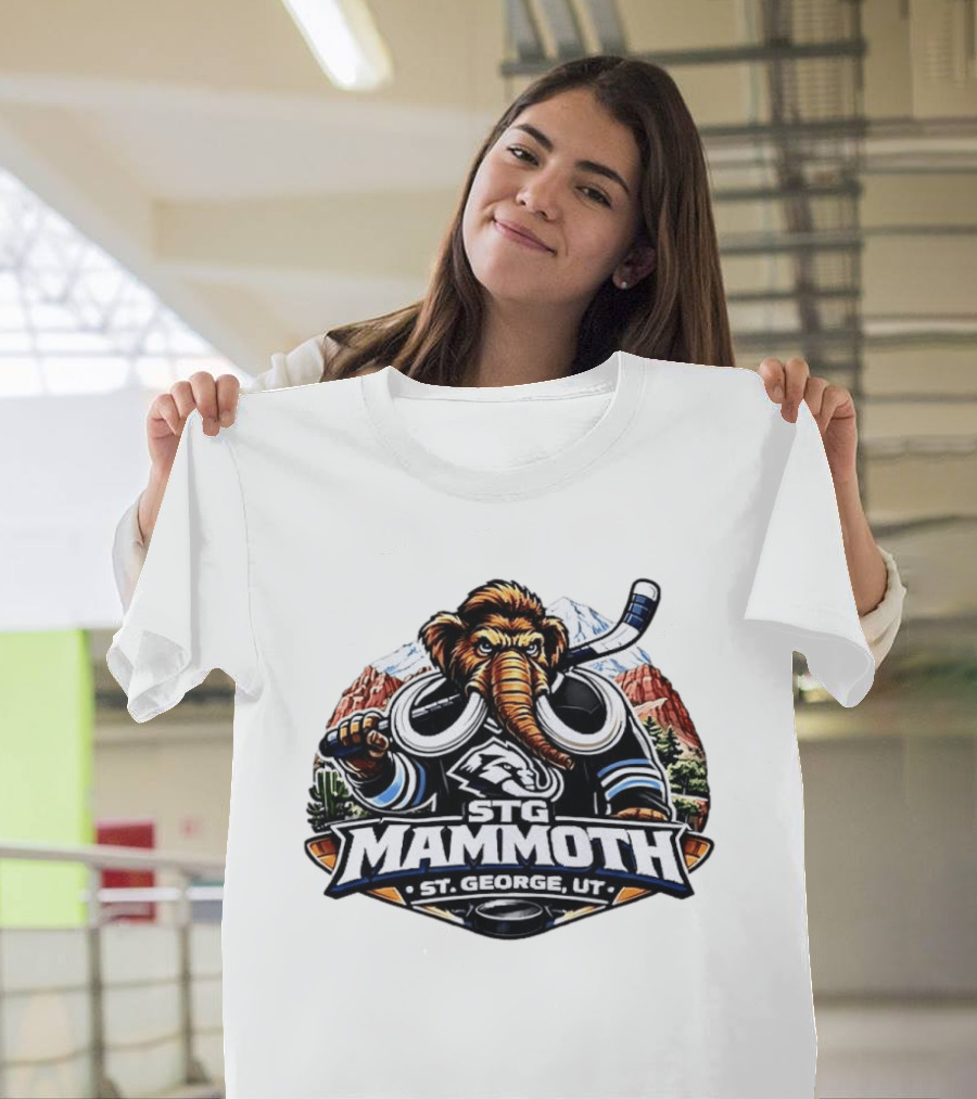 STG Mammoth St George UT Hockey Mammoth T-Shirt