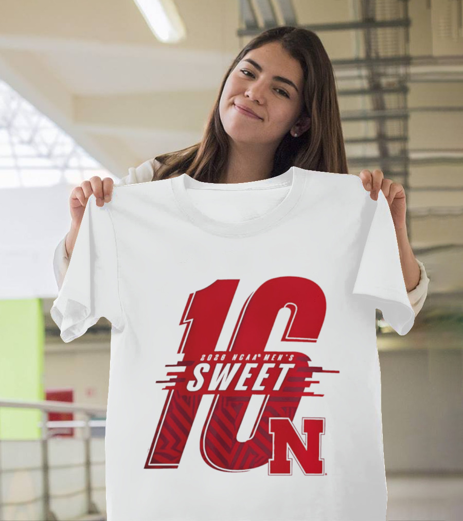 2026 NCAA Men's Sweet 16 Nebraska Huskers Basketball T-Shirt