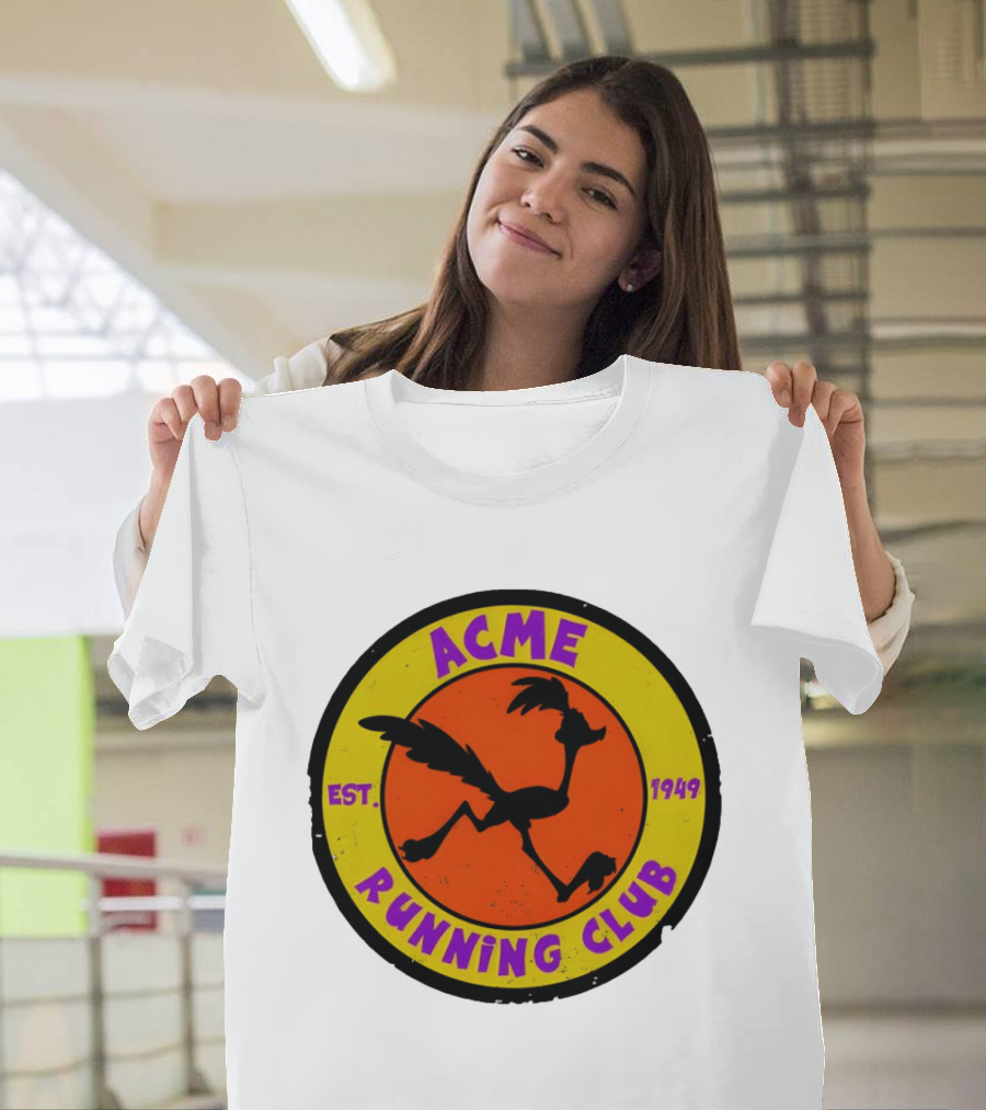 Acme Running Club Est 1949 Road Runner Bird T-Shirt