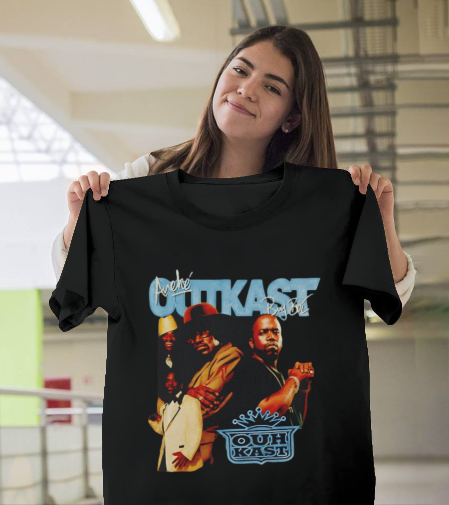 Outkast André 3000 Big Boi Signatures Iconic Hip Hop Collection T-Shirt