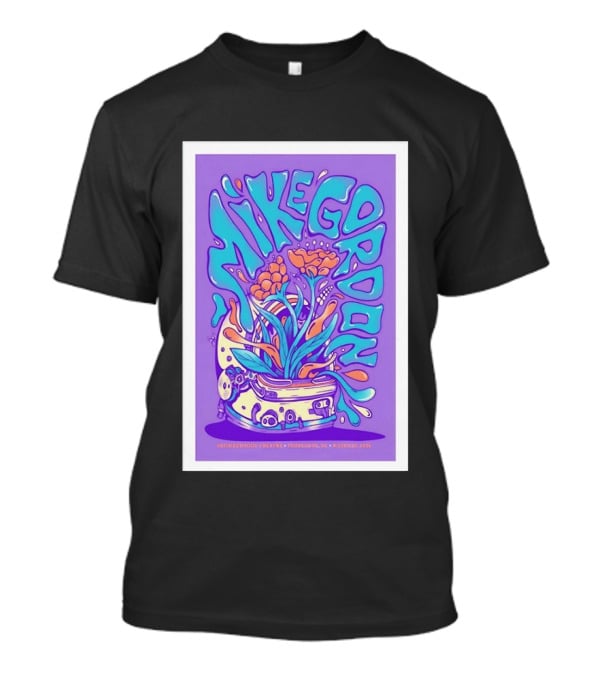 Mike Gordon Neighborhood Theatre Charlotte NC March 19 2026 Psychedelic T-Shirt