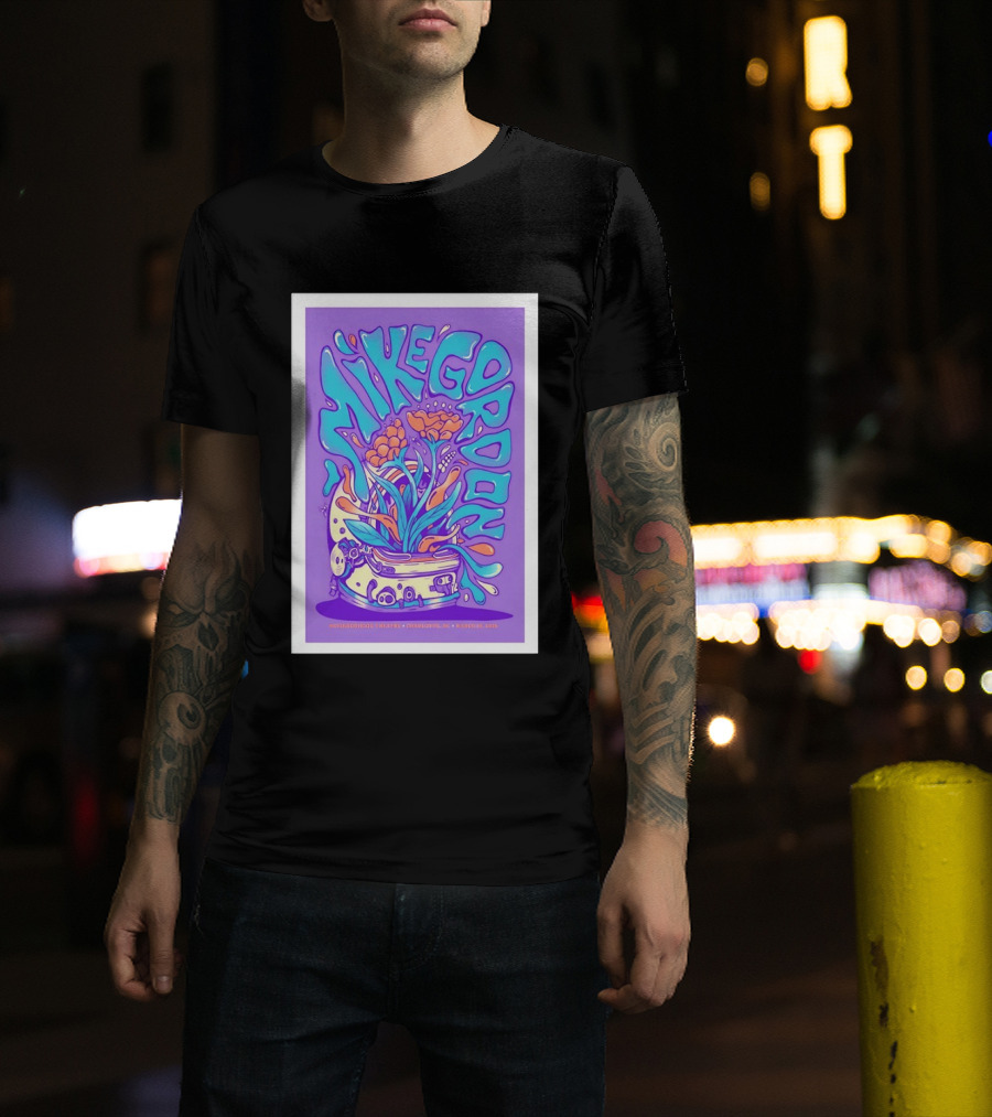 Mike Gordon Neighborhood Theatre Charlotte NC March 19 2026 Psychedelic T-Shirt