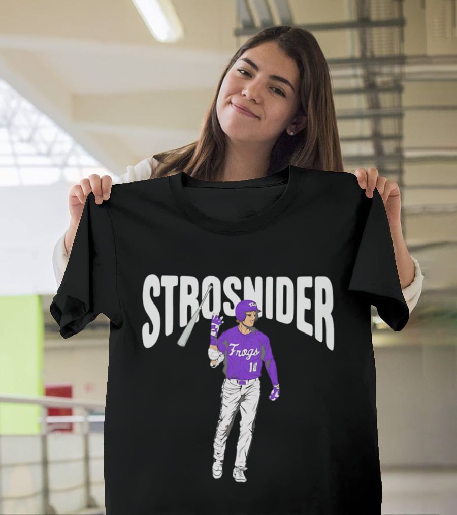 Strosnider Frogs TCU Baseball Player 11 T-Shirt