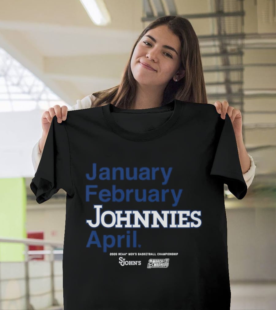 Johnnies NCAA Men's Basketball Championship March Madness 2026 T-Shirt