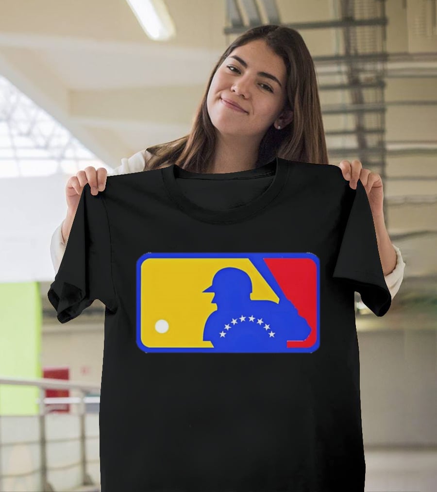 Stars And Bars Baseball T-Shirt