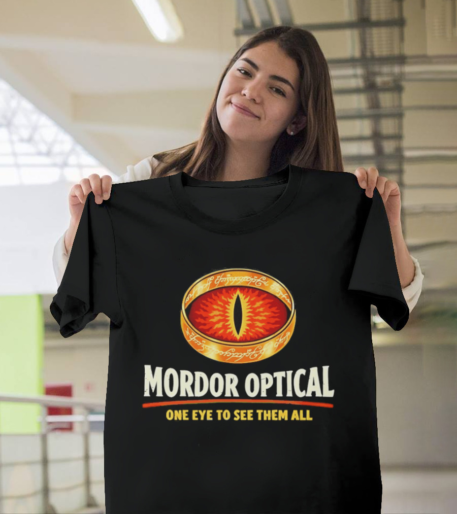 Mordor Optical One Eye To See Them All Ring Eye T-Shirt