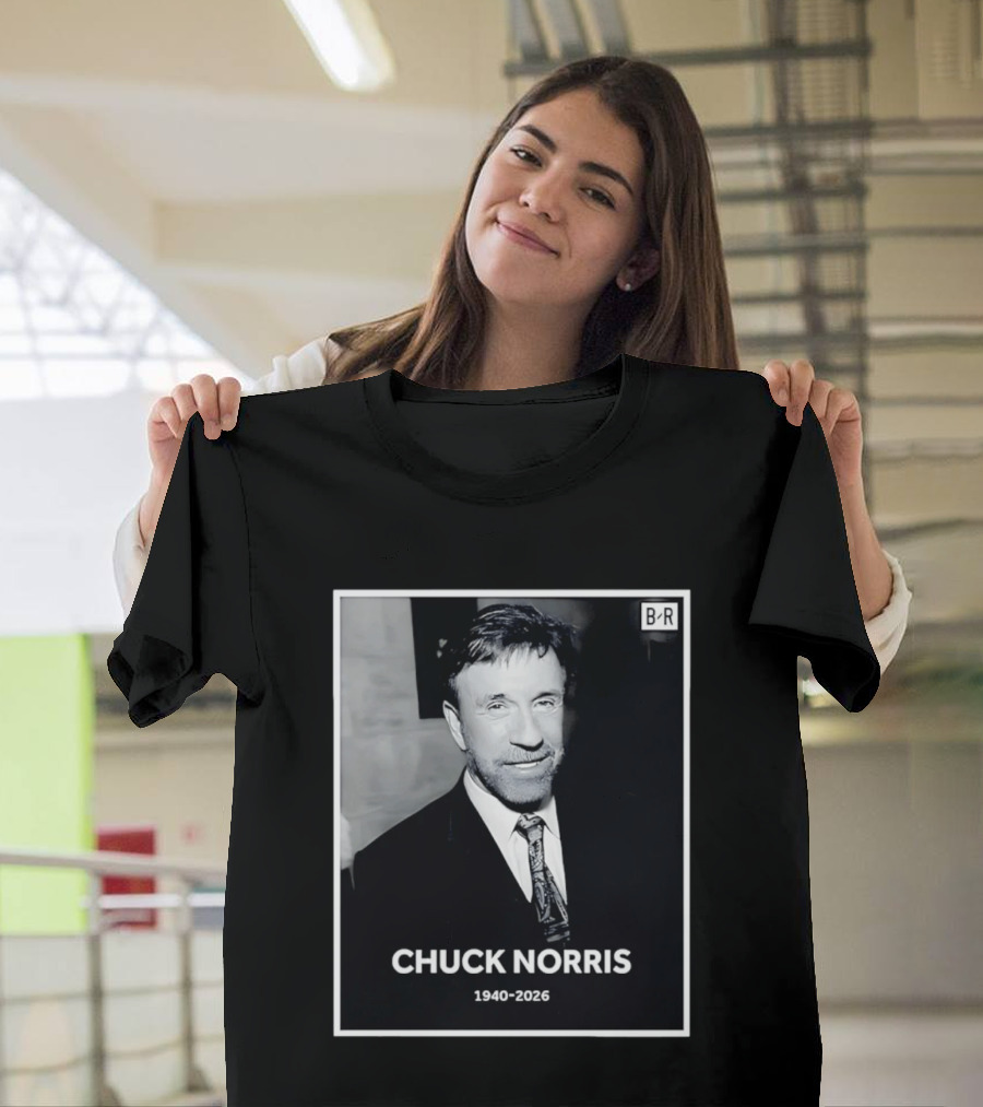 Chuck Norris 1940 2026 B R Legend T-Shirt