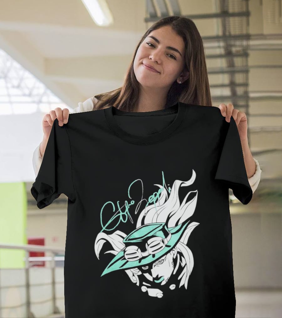 Gyro Zeppeli Steel Ball Run T-Shirt