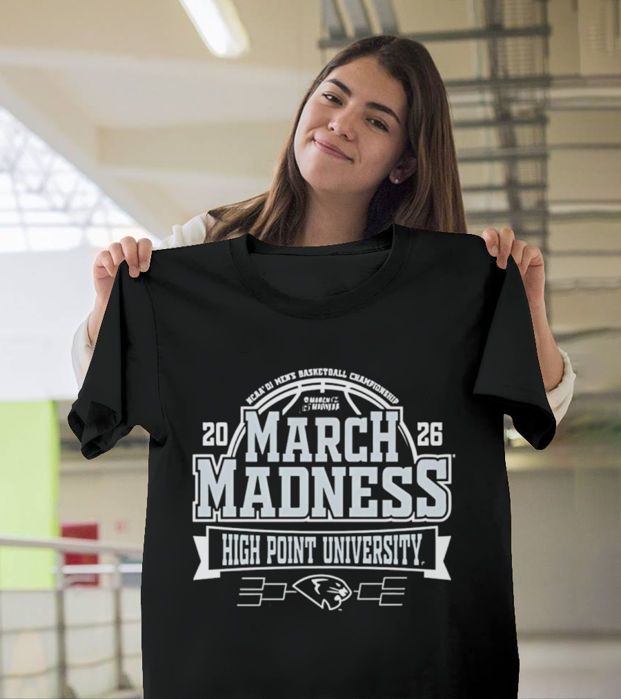 2026 March Madness High Point University NCAA Men's Basketball Championship T-Shirt