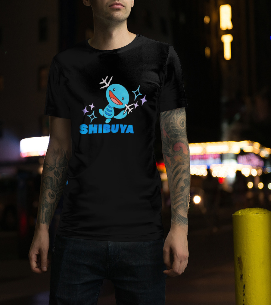 Wooper Shibuya Pokemon Center Sparkles T-Shirt
