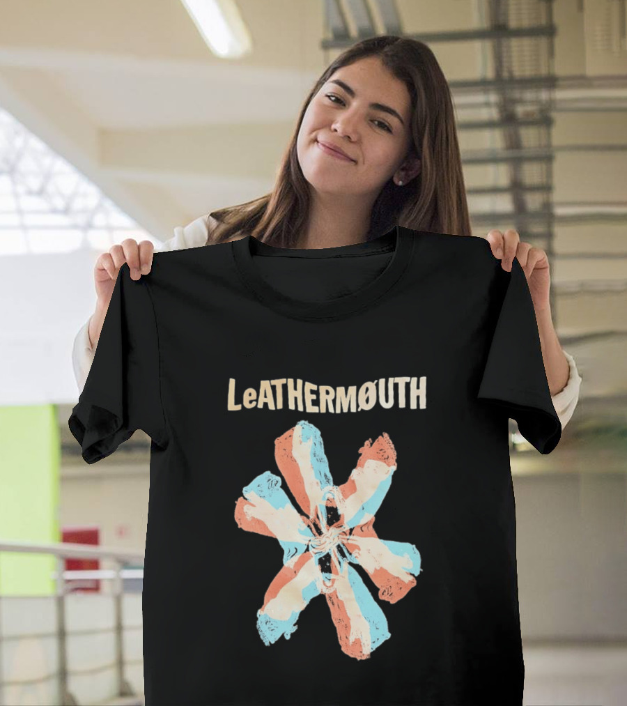 Leathermouth Psychedelic Abstract Flower T-Shirt