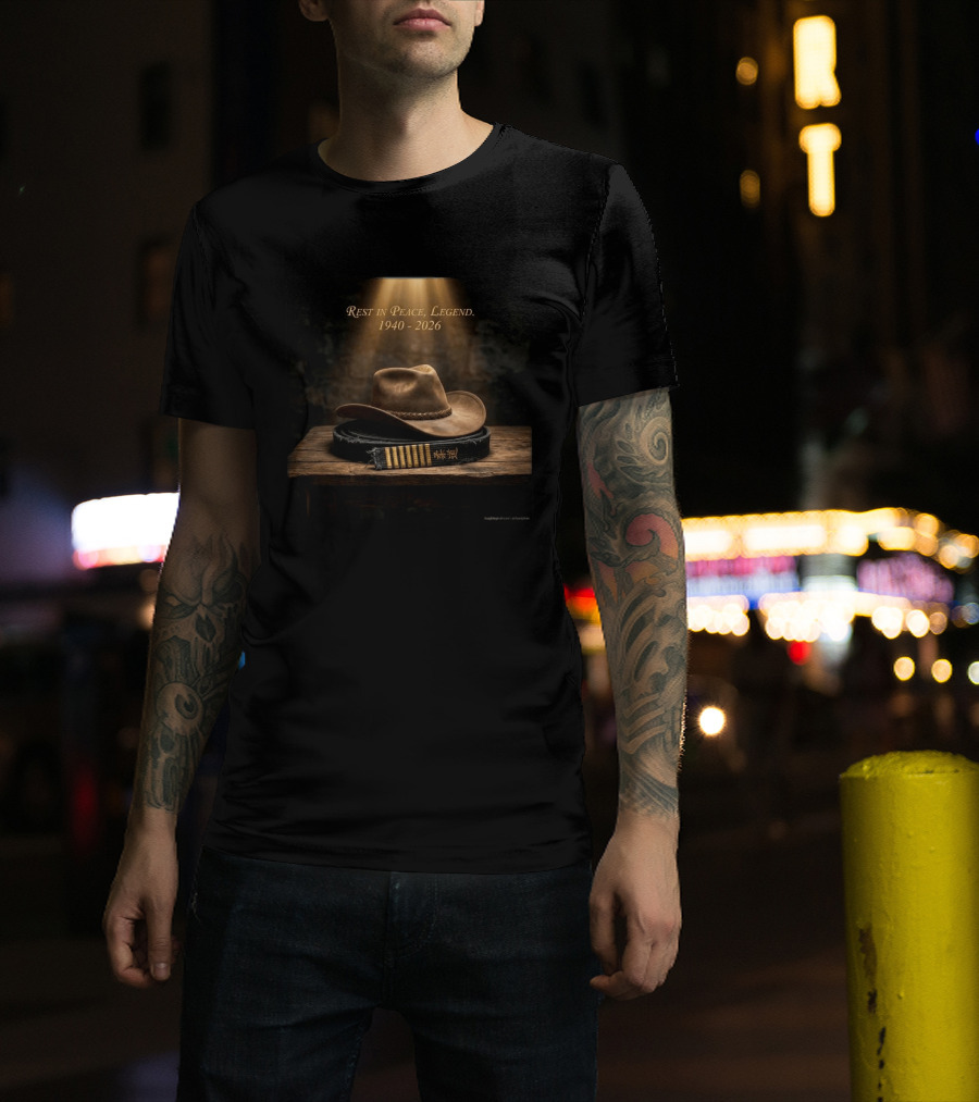 Rest In Peace Legend Chuck Norris 1940 2026 Forever T-Shirt