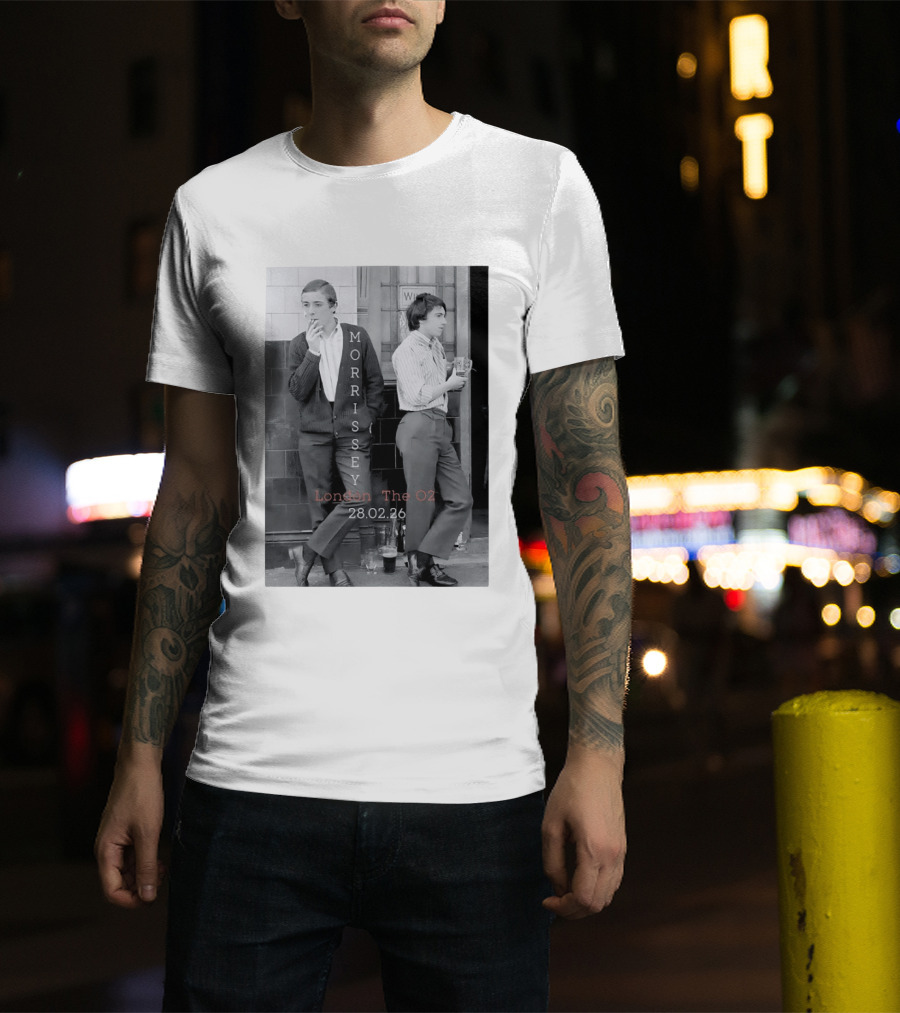 Morrissey London The O2 28.02.26 T-Shirt