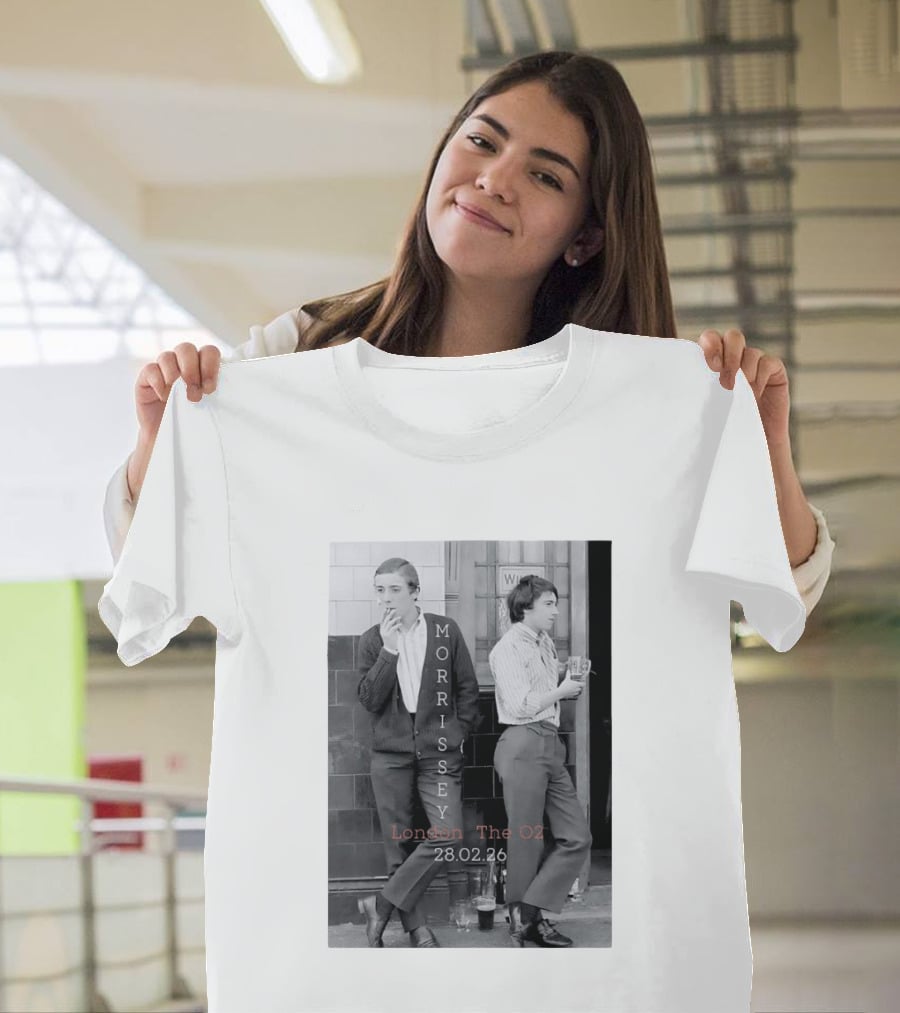 Morrissey London The O2 28.02.26 T-Shirt