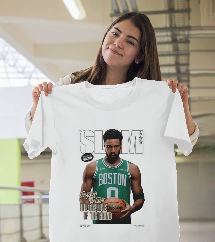 SLAM 261 Jayson Tatum Boston Celtics For The Love Of The Grind T-Shirt