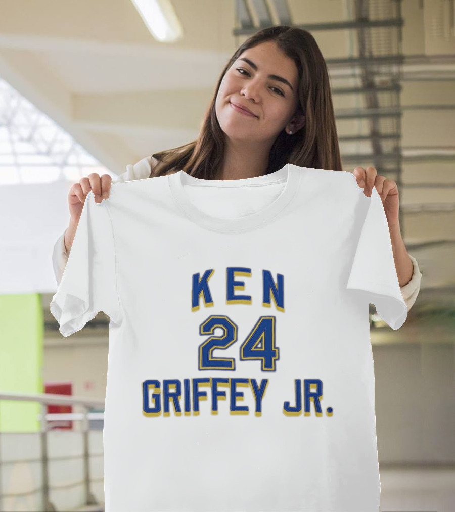 Ken Griffey Jr 24 Seattle Mariners Classic Baseball T-Shirt