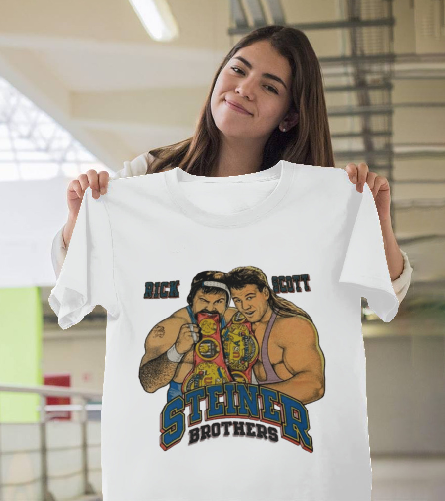 Rick Scott Steiner Brothers Wrestling Champions T-Shirt