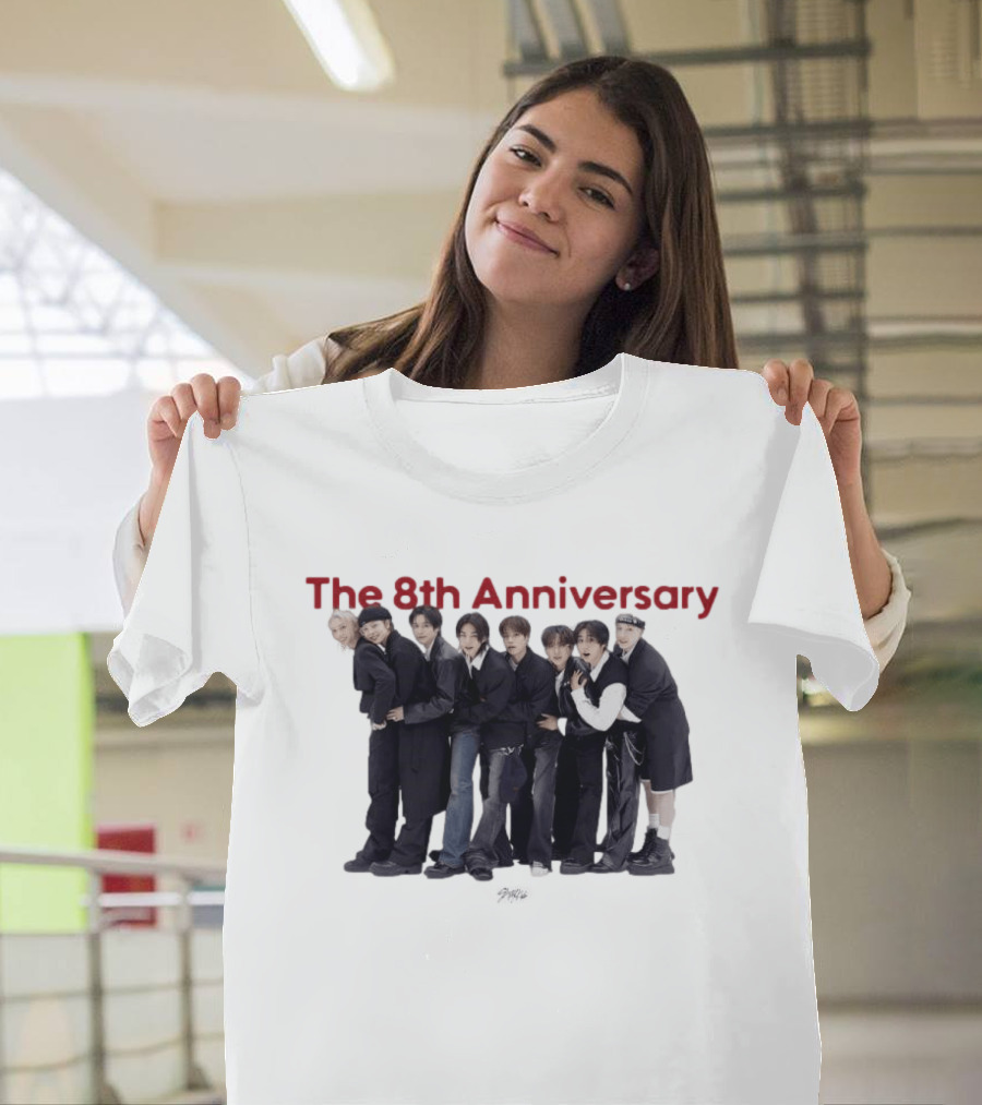 Stray Kids The 8th Anniversary Celebration T-Shirt