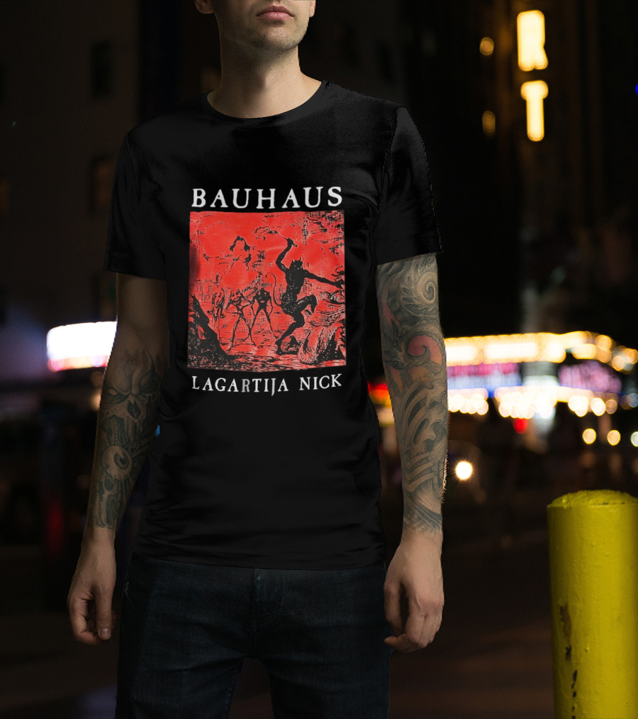 Bauhaus Lagartija Nick Mythical Creature Devil T-Shirt