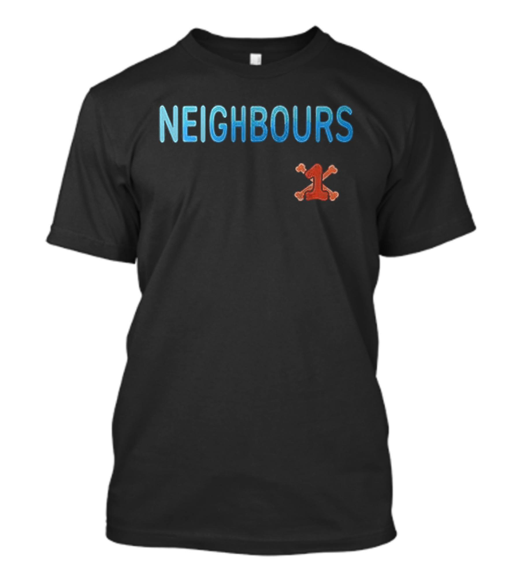 Neighbours One Piece Straw Hat Live Action T-Shirt
