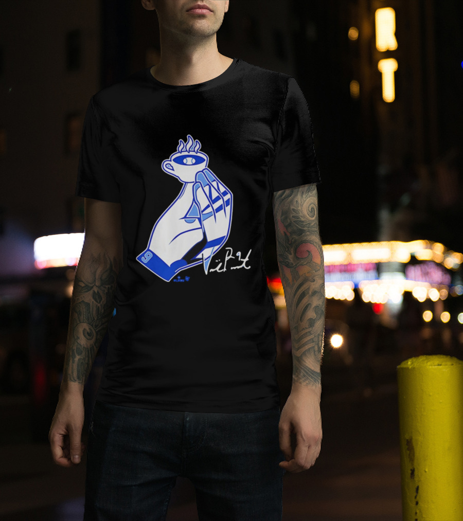 Vinnie Pasquantino Che Vuoi Espresso 9 Baseball Glove Cup Signature T-Shirt