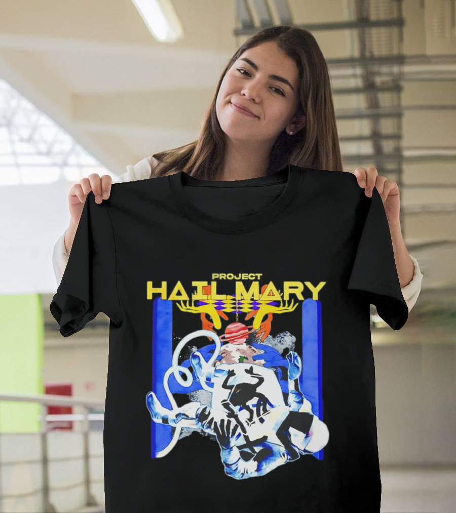Hail Mary Sci Fi Space Adventure Book Lover T-Shirt