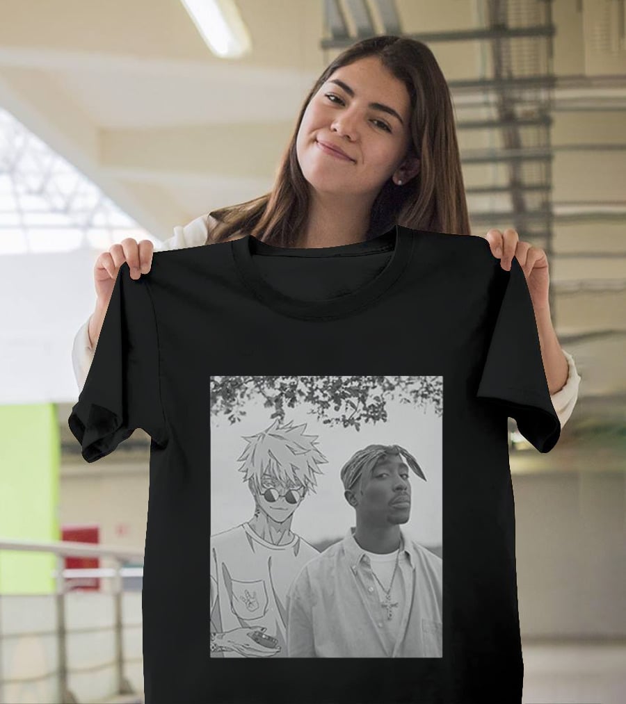 Jujutsu Kaisen X Tupac Collaboration All Eyez On Me T-Shirt
