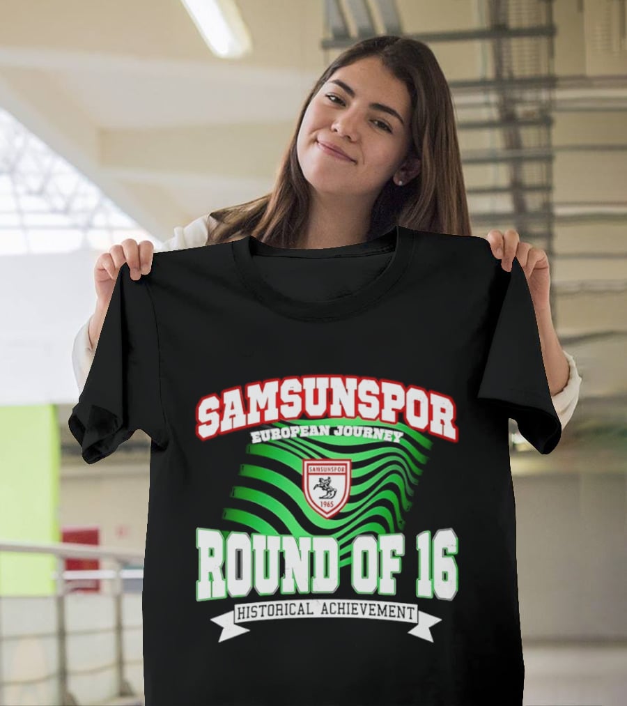 Samsunspor European Journey 1965 Round Of 16 Historical T-Shirt