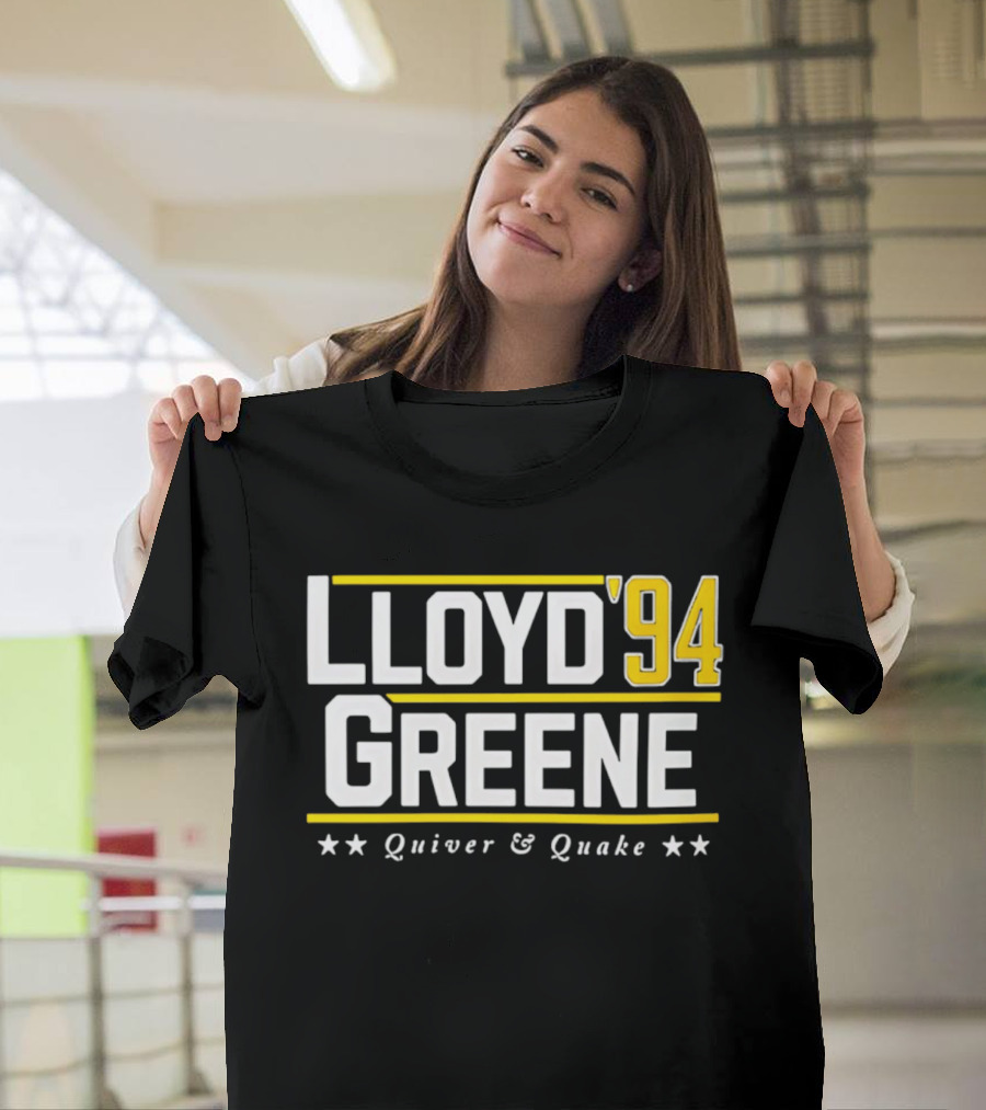 Lloyd Greene 94 Quiver And Quake T-Shirt
