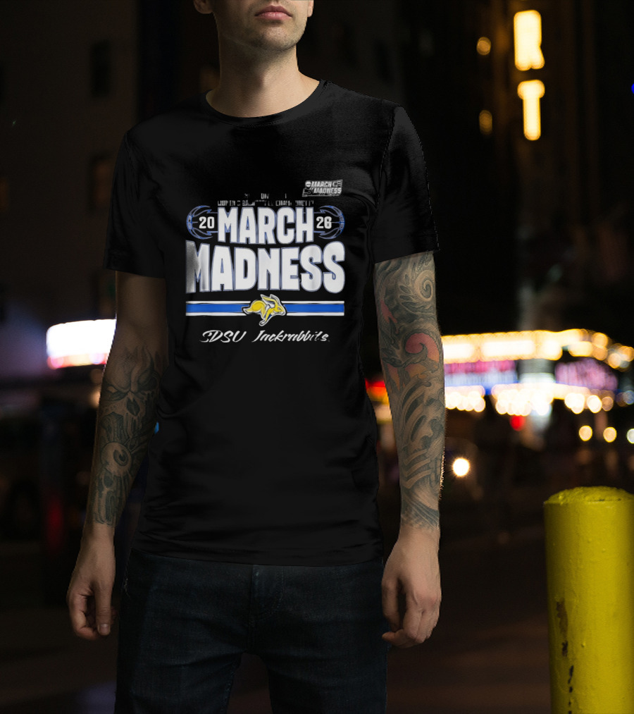 South Dakota State Jackrabbits 2026 March Madness Women's Basketball SDSU Jackrabbits T-Shirt
