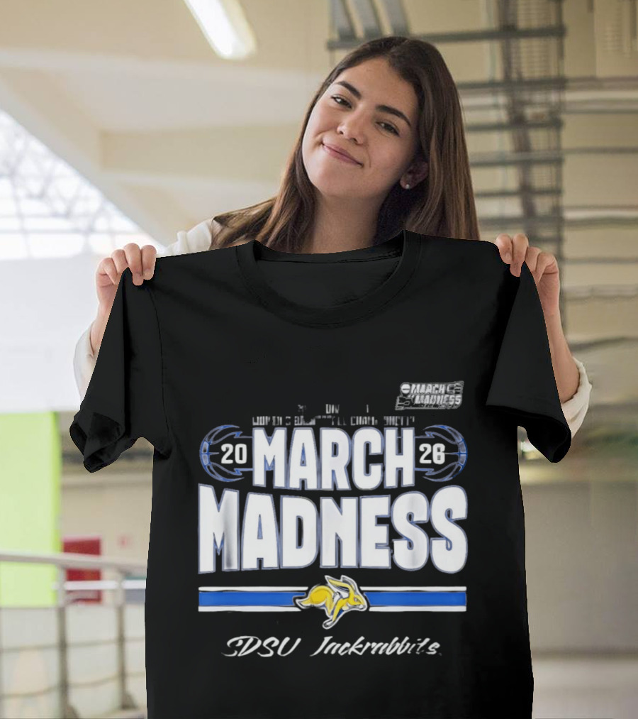 South Dakota State Jackrabbits 2026 March Madness Women's Basketball SDSU Jackrabbits T-Shirt