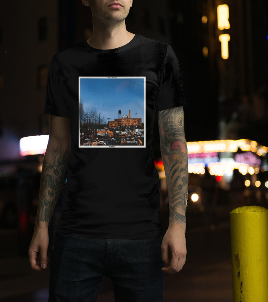 Haywire Is Your Friend Tour 2026 Shed Factory Urban Landscape T-Shirt