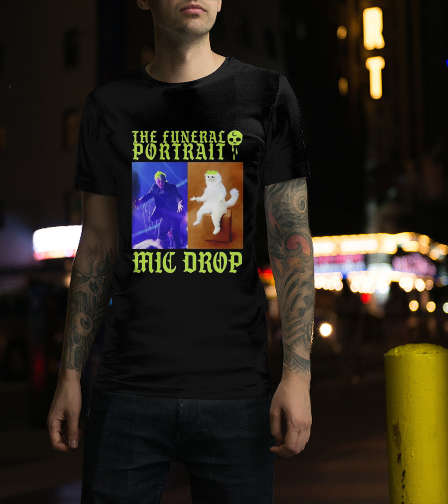 The Funeral Portrait Mic Drop T-Shirt