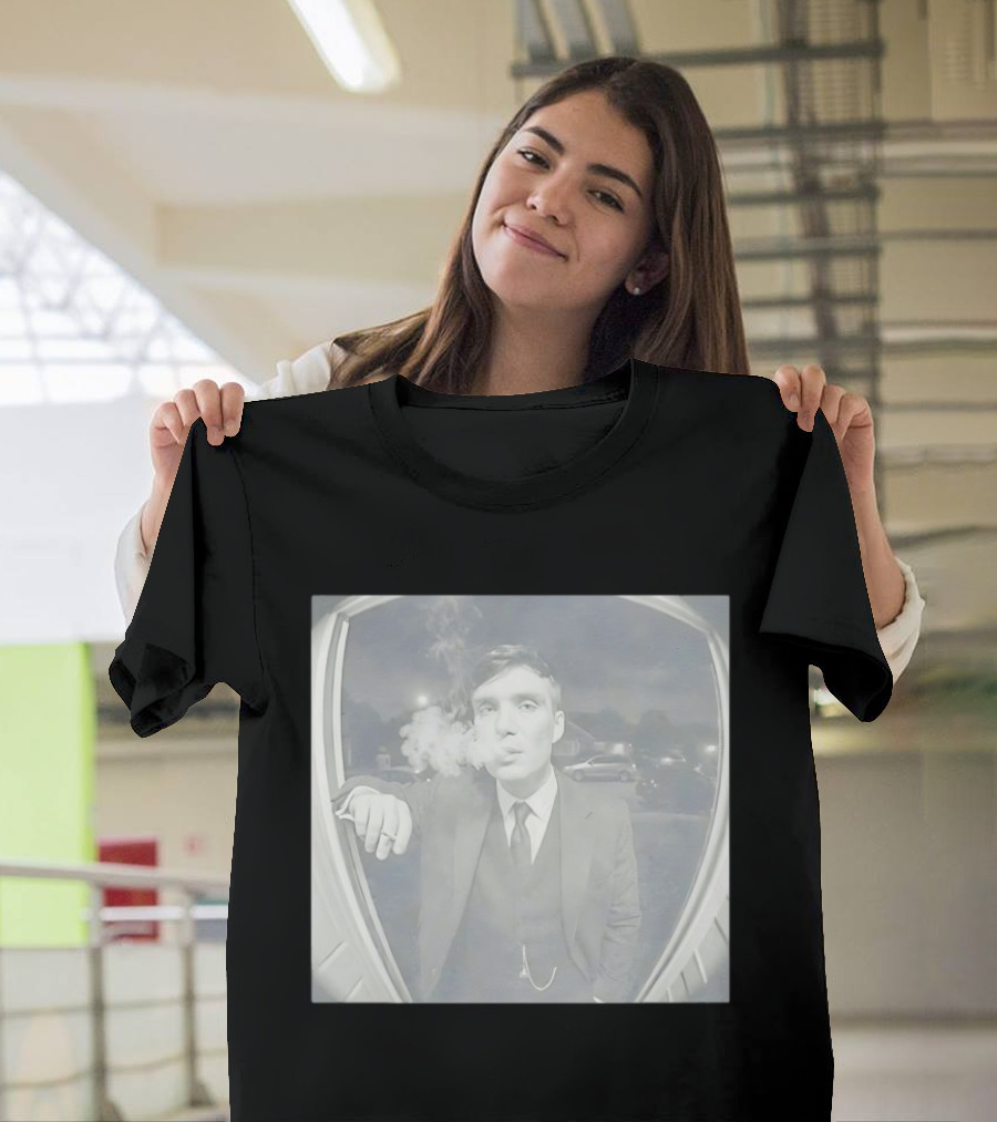 Peaky Blinders Thomas Shelby Smoking Scene T-Shirt